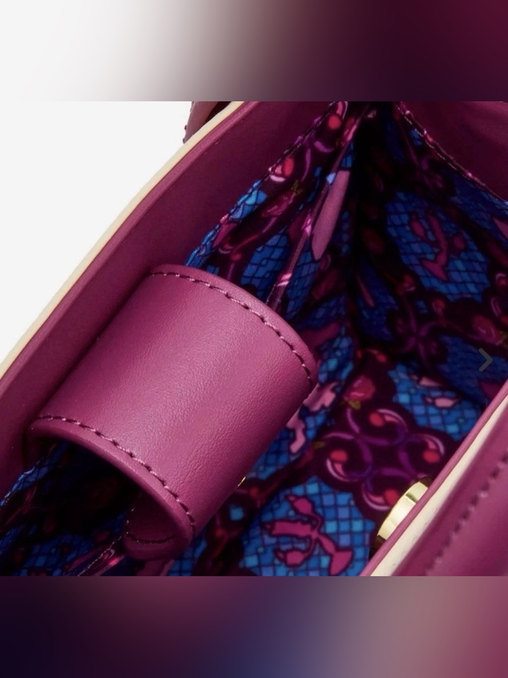 Rare Disney Loungefly Small Beauty and the Beast Crossbody - Picture 4 of 5